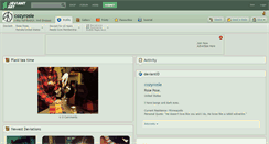 Desktop Screenshot of cozyrosie.deviantart.com