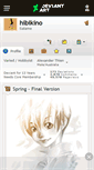 Mobile Screenshot of hibikino.deviantart.com