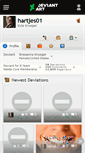 Mobile Screenshot of hartjes01.deviantart.com