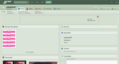 Desktop Screenshot of nananini4.deviantart.com
