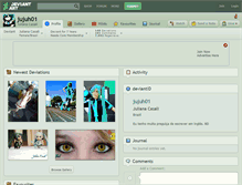 Tablet Screenshot of jujuh01.deviantart.com