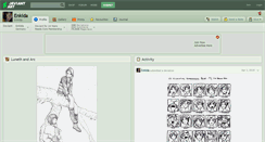 Desktop Screenshot of enkida.deviantart.com