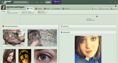 Desktop Screenshot of mischeivouspenguin.deviantart.com