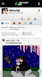 Mobile Screenshot of matsuide.deviantart.com