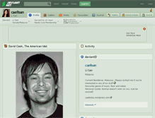 Tablet Screenshot of caelisan.deviantart.com