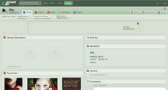 Desktop Screenshot of fliz.deviantart.com