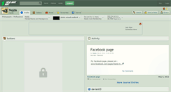 Desktop Screenshot of najda.deviantart.com