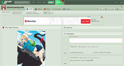 Desktop Screenshot of aliceincandyland.deviantart.com