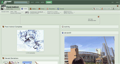 Desktop Screenshot of feral-instinct.deviantart.com