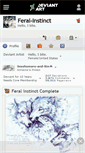 Mobile Screenshot of feral-instinct.deviantart.com