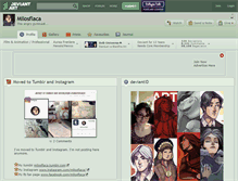 Tablet Screenshot of milosflaca.deviantart.com