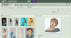Desktop Screenshot of missmort.deviantart.com