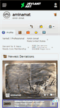 Mobile Screenshot of aminamat.deviantart.com