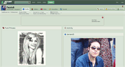 Desktop Screenshot of faustob.deviantart.com