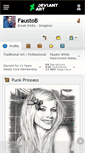 Mobile Screenshot of faustob.deviantart.com