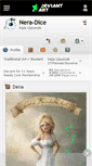 Mobile Screenshot of nera-dice.deviantart.com