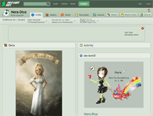 Tablet Screenshot of nera-dice.deviantart.com
