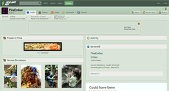 Desktop Screenshot of fireember.deviantart.com