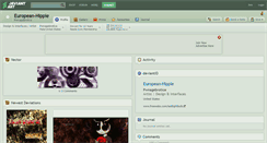 Desktop Screenshot of european-hippie.deviantart.com