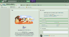 Desktop Screenshot of mission-adopt.deviantart.com