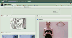 Desktop Screenshot of dragonfable.deviantart.com