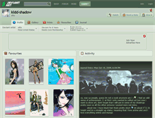 Tablet Screenshot of kidd-shadow.deviantart.com