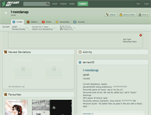 Tablet Screenshot of i-needanap.deviantart.com