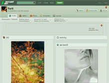 Tablet Screenshot of florit.deviantart.com