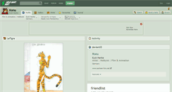 Desktop Screenshot of konu.deviantart.com