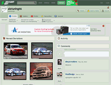 Tablet Screenshot of aletuning46.deviantart.com