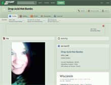 Tablet Screenshot of drop-acid-not-bombs.deviantart.com