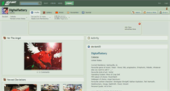Desktop Screenshot of digitalflattery.deviantart.com