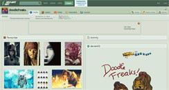 Desktop Screenshot of doodlefreaks.deviantart.com