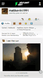 Mobile Screenshot of mattkevin1991.deviantart.com