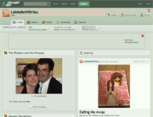 Tablet Screenshot of letmebewithyou.deviantart.com