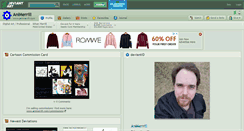 Desktop Screenshot of animerrill.deviantart.com