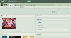 Desktop Screenshot of dbear.deviantart.com