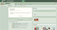 Desktop Screenshot of dapoints.deviantart.com