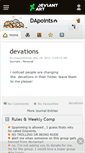 Mobile Screenshot of dapoints.deviantart.com