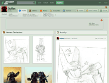 Tablet Screenshot of guilles.deviantart.com