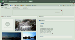 Desktop Screenshot of jurgita.deviantart.com