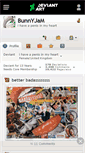 Mobile Screenshot of bunnyjam.deviantart.com