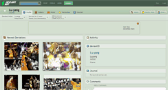 Desktop Screenshot of lu-yang.deviantart.com