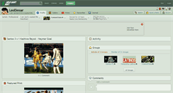 Desktop Screenshot of leoelessar.deviantart.com