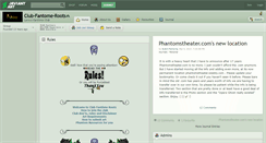 Desktop Screenshot of club-fantome-roots.deviantart.com