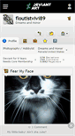 Mobile Screenshot of floutistvivi89.deviantart.com