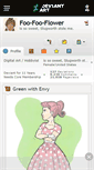 Mobile Screenshot of foo-foo-flower.deviantart.com