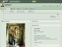 Tablet Screenshot of kaeltblock.deviantart.com