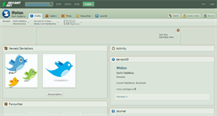 Desktop Screenshot of ipotion.deviantart.com
