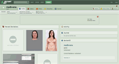 Desktop Screenshot of madbwana.deviantart.com